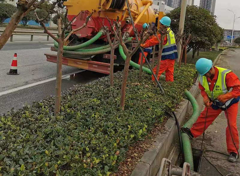 镇雄市政管道清淤